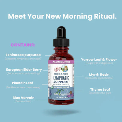 Organic Lymphatic Support Herbal Extract
