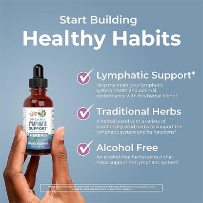 Organic Lymphatic Support Herbal Extract