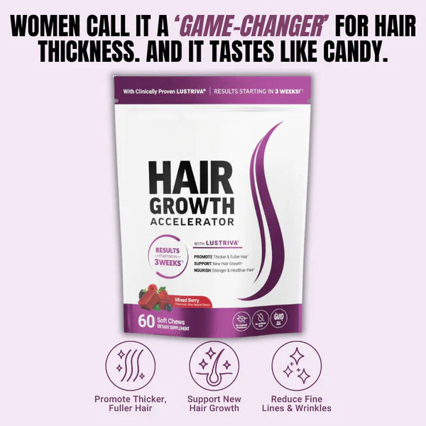 Hair Growth Accelerator Soft Chews
